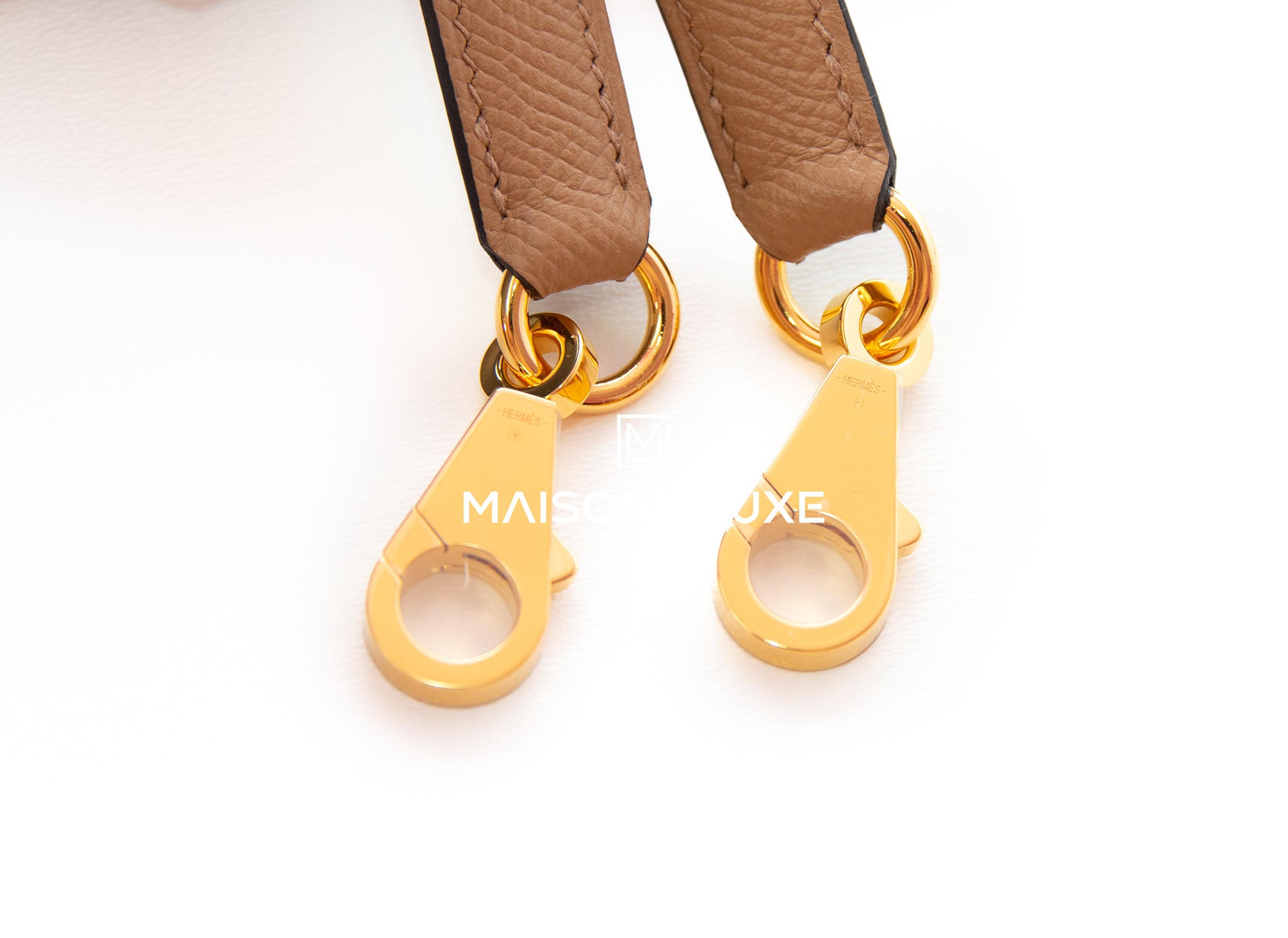Hermes Kelly Sellier 25 Chai 0M Epsom Handbag Gold Hardware – MAISON de LUXE