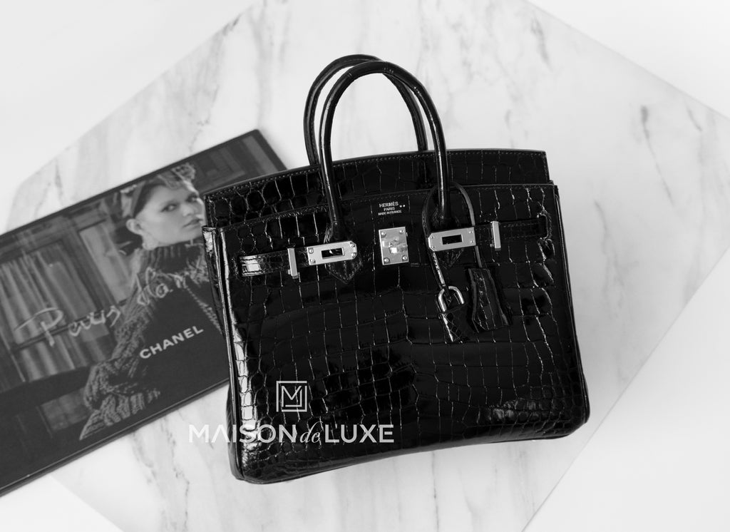 London, UK. 10th Jan 2019. Hermes Crocodile Birkin Handbag, £45,000, in  Luxdelux Reserve - The Mayfair
