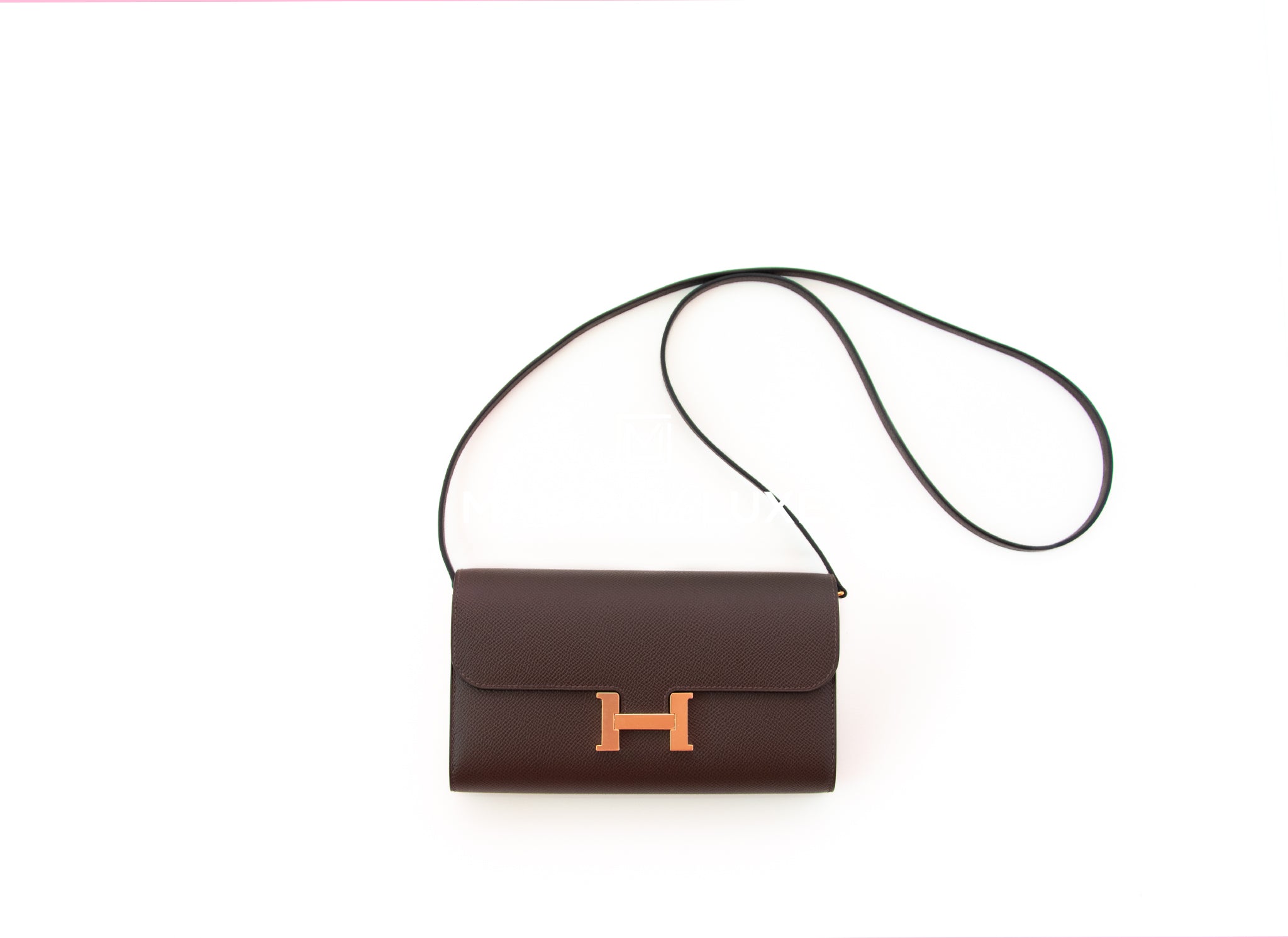 Hermès Epsom In-the-Loop To Go Pouch - Green Clutches, Handbags